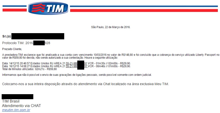 RESPOSTA TIM